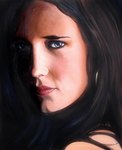 Eva Green – November ‘09 Acrylic on canvas, 50 x 60 cm